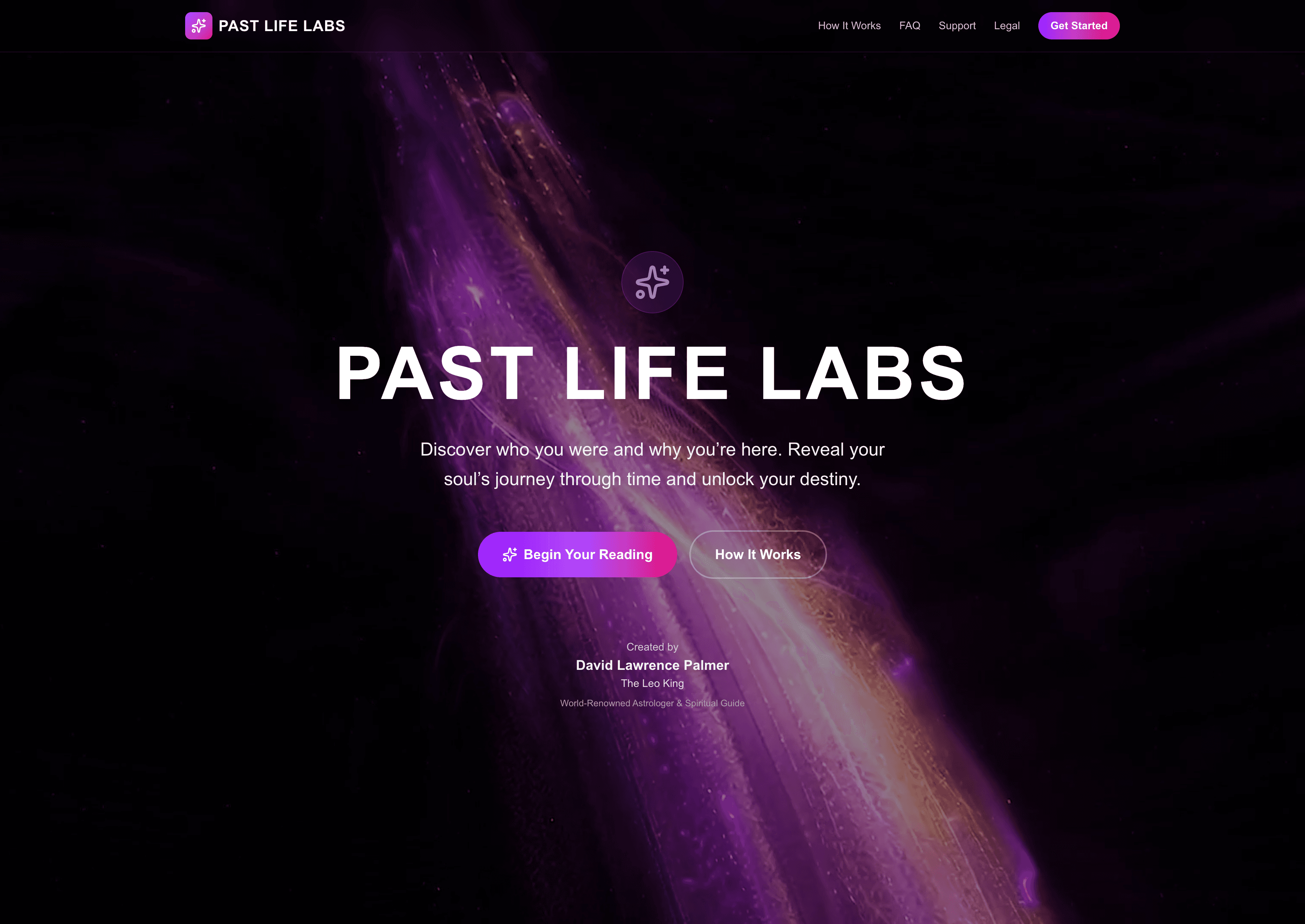 Past Life Labs screenshot